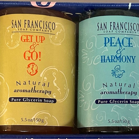 San Francisco Soap Co Natural Aromatherapy Pure Glycerin 8 Bars Soap Gift Set - Picture 6 of 6